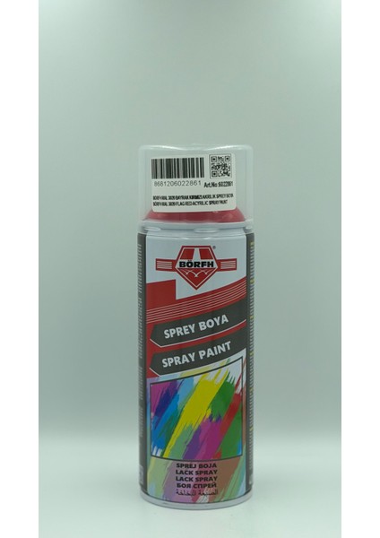 Sprey Boya Kırmızı