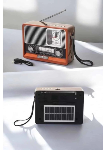 Nostaljik Radyo Usb,aux ve Sd Kart Girişli Bluetooth Bağlantılı indirimleri