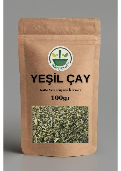 Yeşil Çay 100 G – Doğal Kurutulmuş & Elenmiş