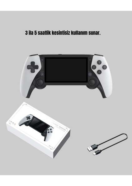 Taşınabilir Retro Oyun Konsolu – 4.3 Inç Ekran, 64 GB Hafıza ve Klasik Oyun Arşivi indirimleri