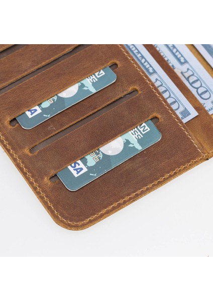 Rio 5.5 Inch Uyumlu Deri Kartlıklı Kılıf G19 Taba fırsatları