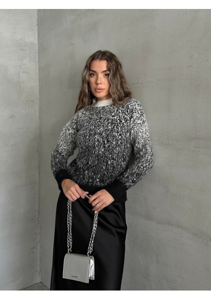 Kar Desen Taşlı Yumoş Kazak Antrasit fiyatları