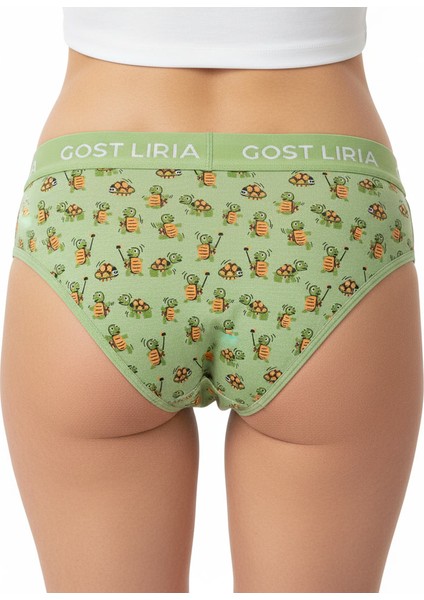 - Tortoise Desenli Kadın Slip Külot indirimleri