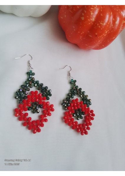 Kum Boncuklu El Yapımı Küpe fırsatları