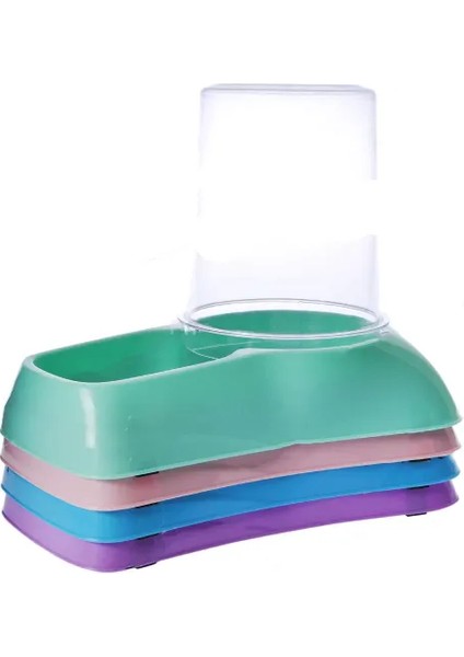 Mikopet Hazneli Su ve Mama Kabı 3 Litre modelleri