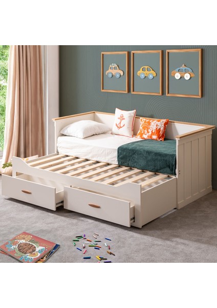 Divan Karyola, Likya Divan Karyola Çekmeceli Açılır Çift Kişilik Karyola (Yataksız) modelleri