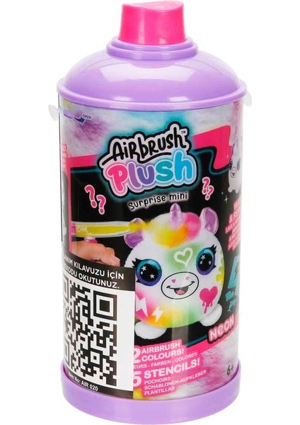 45521 Sun-Cnl-Hobi Set Aırbrush Plush Mystery Mını Plush Neon Serıes 2 indirimleri