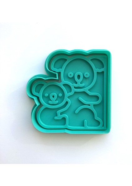 Anne ve Bebek Koala Kurabiye Kalıbı ve Damga Seti | Baby Shower, Anneler Günü, Sevimli Hayvanlar Partisi | Şeker Hamuru |kil Şekillendirici fiyatları