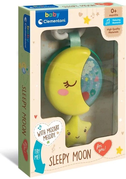 17796 Baby Clementoni - Melodili Ay Müzik Kutusu indirimleri
