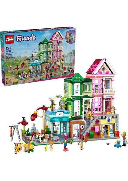42670 LEGO Friends Heartlake Apartman ve Mağazalar 2040 Parça +12 Yaş indirimleri