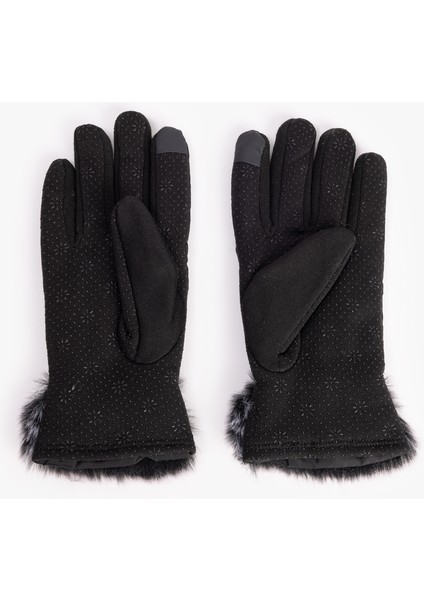 Suni Kürk Detaylı Şişme Kayak Eldiveni