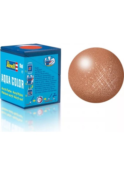 Revell 93 - Aqua Color Copper - Metallic Boya- 18 ml