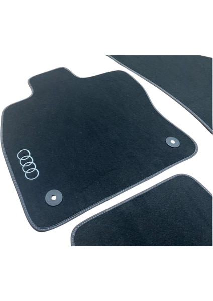 Oto Halı Paspas Seti Audi A6 Serisi Modelleri Uyumlu Sline Sport Kaymaz & Şık Tasarım