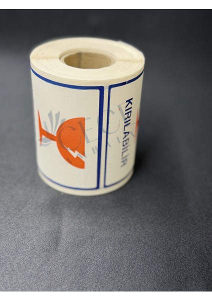 Dikkat Kırılır Etiketi Beyaz 100X100 250 Adet Kırılabilir Nakliye Etiketi fiyatları