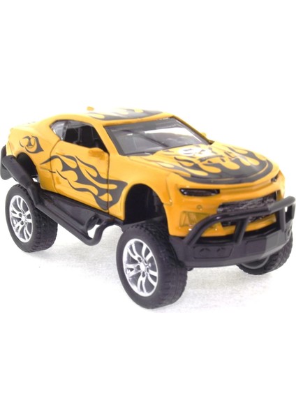 Die Cast Çek Bırak Sarı Arazi Aracı