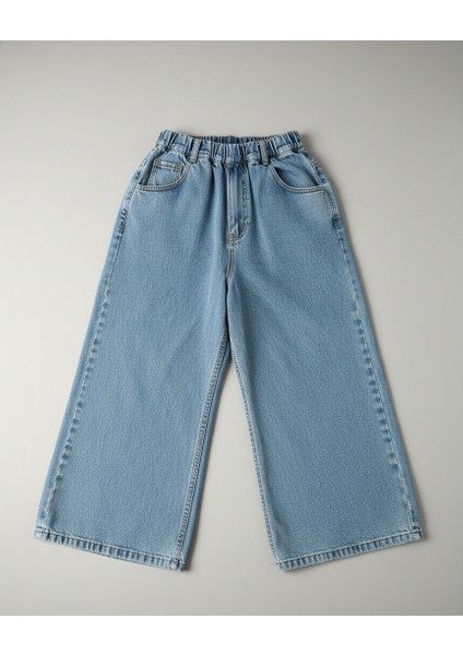 Gül Detaylı Sweat Kot Pantolon Kız Çocuk Takım modelleri