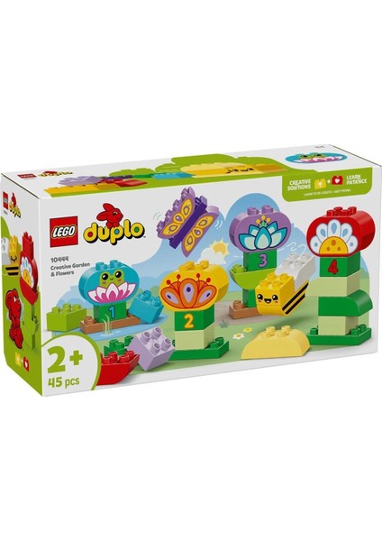 10444 LEGO Duplo Yaratıcı Bahçe ve Çiçekler 45 Parça +2 Yaş