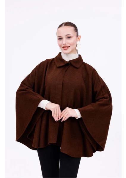 Prilika Kahverengi Kaşe Panço – Yeni Sezonun En Şık Kemerli Tasarımı fiyatları