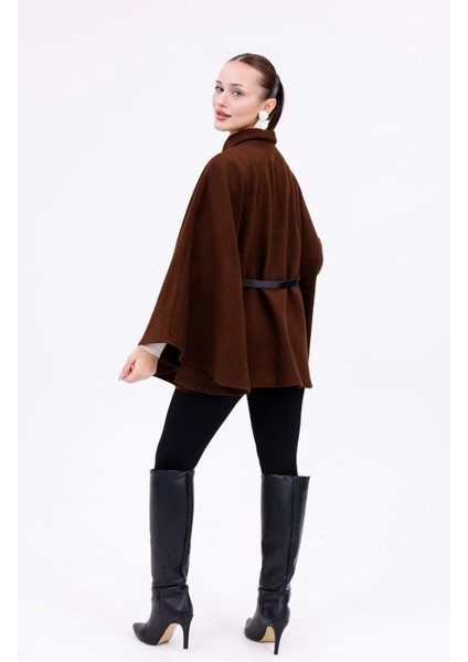 Prilika Kahverengi Kaşe Panço – Yeni Sezonun En Şık Kemerli Tasarımı fırsatları