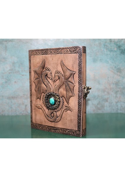 Taşlı Deri Defter KSK3149