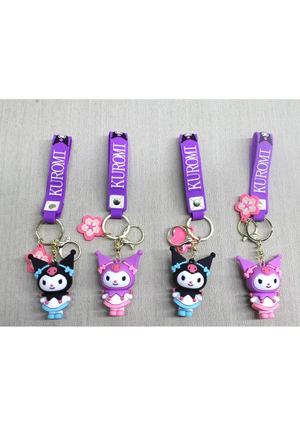 Kuromi Silikon Anahtarlık ALK4259