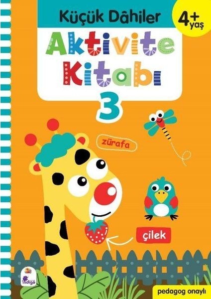 Küçük Dahiler Aktivite Kitabı 3 (4+ Yaş)