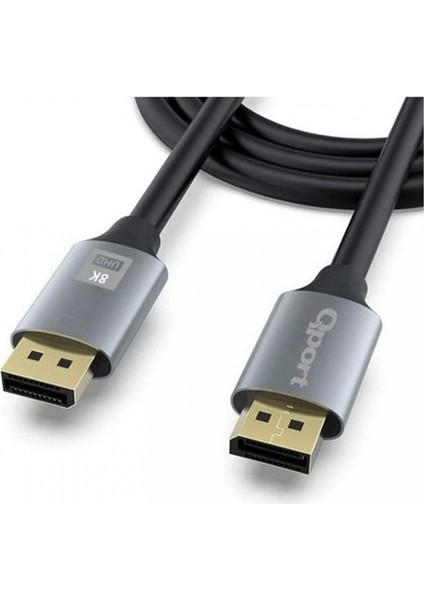 Qport 2mt Dısplayport Kablo 1.4V (Q-DP14)