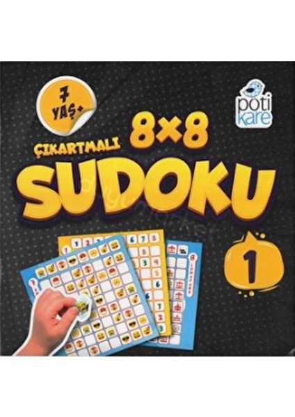 8x8 Çıkartmalı Sudoku 7+ (1)
