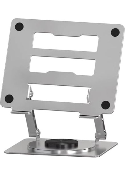 360 Derece Dönebilir Laptop ve Tablet Standı – Paslanmaz Çelik, Ayarlanabilir Yükseklik, Katlanabilir Masaüstü Bilgisayar Standı, iPad ve MacBook Uyumlu Ergonomik Raf-Dizüstü Pc (Laptop Standı) fiyatları