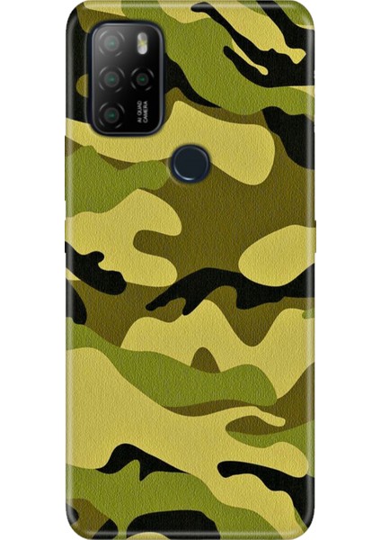 Omix X300 - X500 Kılıf Desenli Baskılı Tpu Rubber Kapak Askeri