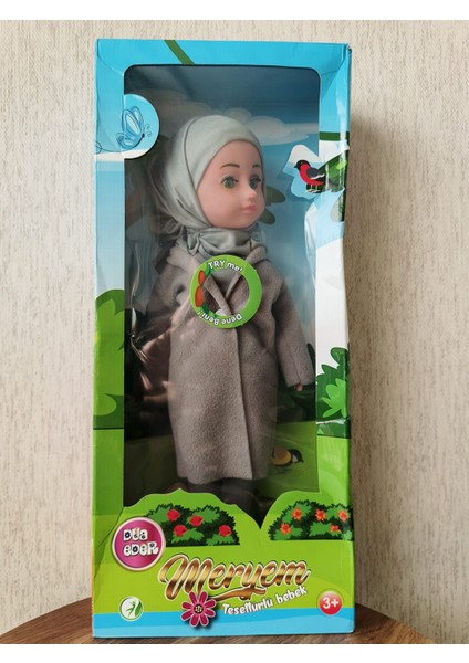 İslami Tesettürlü Bebek – Dua Okuyan, İlahi Söyleyen Sesli Oyuncak Bebek, Meryem Bebek fırsatları