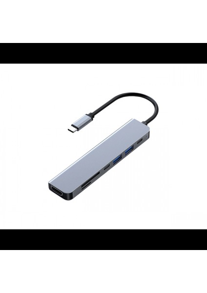 Frısby FA-7684C Type-C - 7 In1 Usb-C+Hdmı+Sd/tf+Usb3.0+Pd+Usb-C