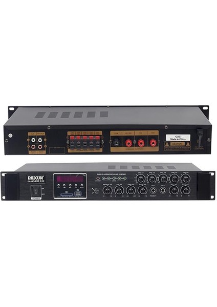 Dexun D-100 60W Usb-Sd Girişli 100V Hat Trafolu Anfi