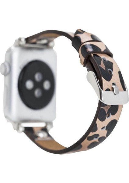 Apple Watch Uyumlu Deri Kordon 42-44-45MM St Leopar Ne fiyatları