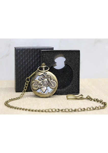 Özel Kutulu Motor Tasarımlı Köstekli Saat ALK3874