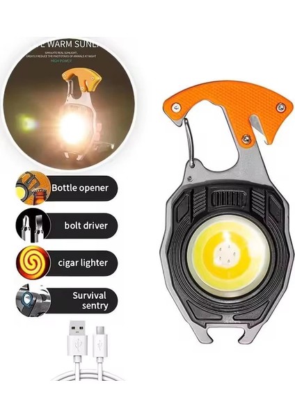 W-5147 Profesyonel Çok Fonksiyonlu Anahtarlıklı Kamp Feneri modelleri
