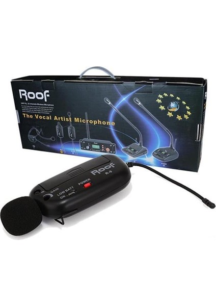 Roof R-9 Uhv B-C Bandı Yaka Mikrofon