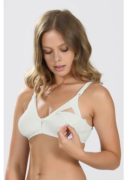 Arias Closet Ekru Dikişsiz Emzirme Sütyeni