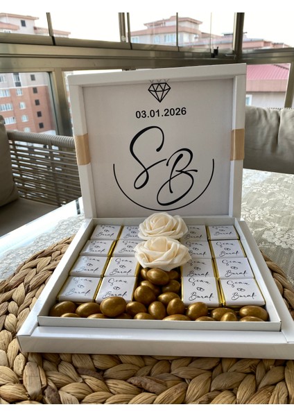 Özel Gün Çikolata Kutusu Söz Nişan