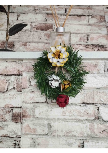 Kozalak Garland Yılbaşı Hediyelik Kapı Duvar Süsü modelleri