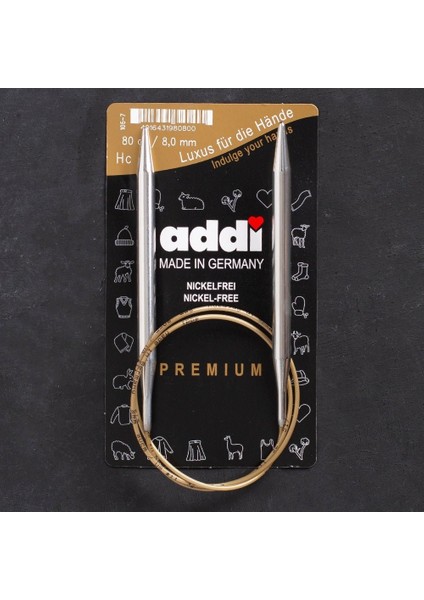 Addi 8mm 80CM Klasik Misinalı Şiş- 105-7