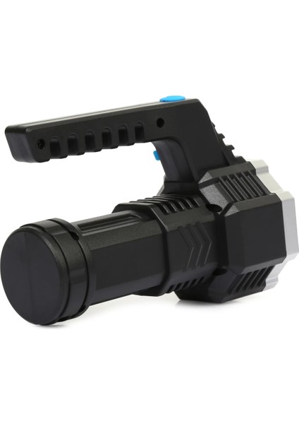 PS-3879 USB Şarj Göstergeli Şarj Edilebilir 7*xpe +Cob LED El Feneri modelleri