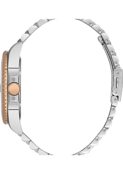 BP3126X.550 Erkek Kol Saati | 44 mm Silver-Rose Gold Kasa, Siyah Kadran, 10 Atm, Seramik Safir Cam fiyatları