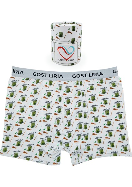 - Macha Desenli Erkek Boxer
