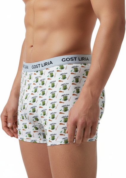 - Macha Desenli Erkek Boxer fırsatları