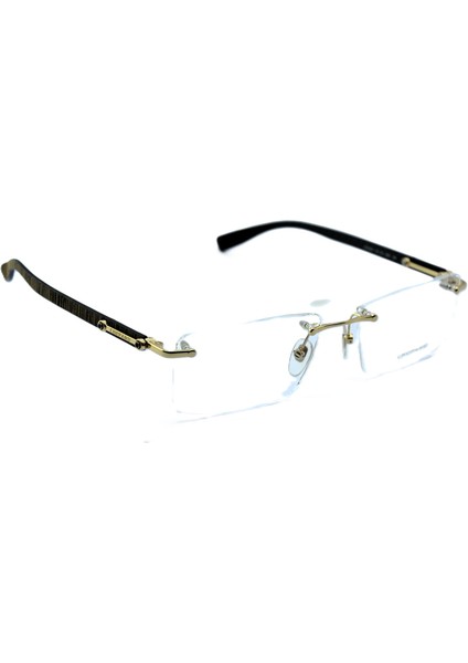 VCHB55 0300 23KT Gold Brown Kahverengi 23KT Altın Çerçevesiz Unısex Gözlük fiyatları