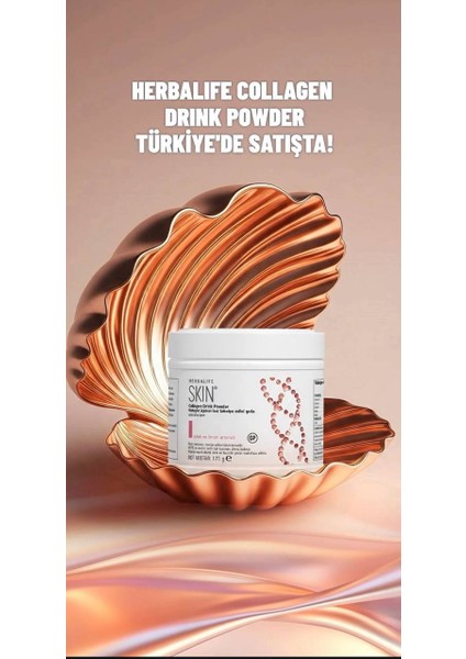 Skın Collagen Drink Powder Kolejen Içeren Toz Takviye Edici Gıda Çilekli ve Limon Aromalı