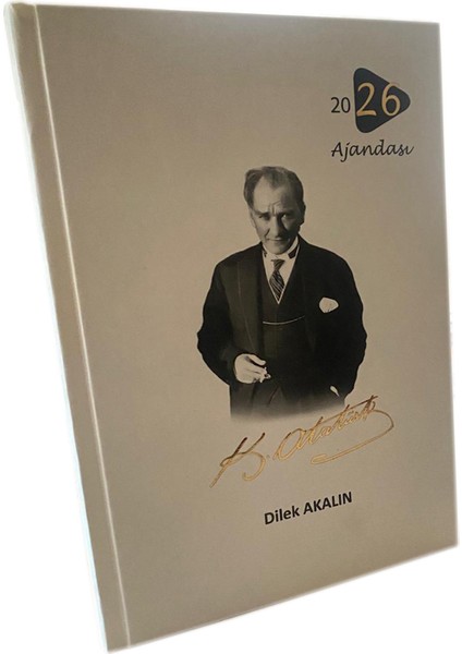 2026 Atatürk Ajandası+Takvim modelleri