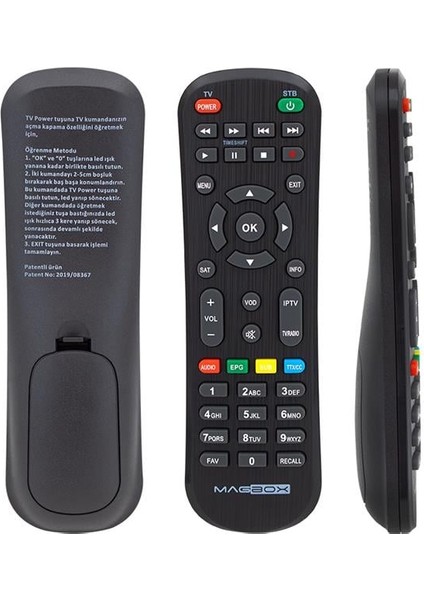 Magbox President Hd Uydu Alıcı Kumandası