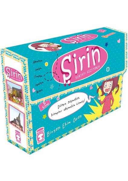 Şirin Dünya'yı Geziyorum Seti (5 Kitap Takım)